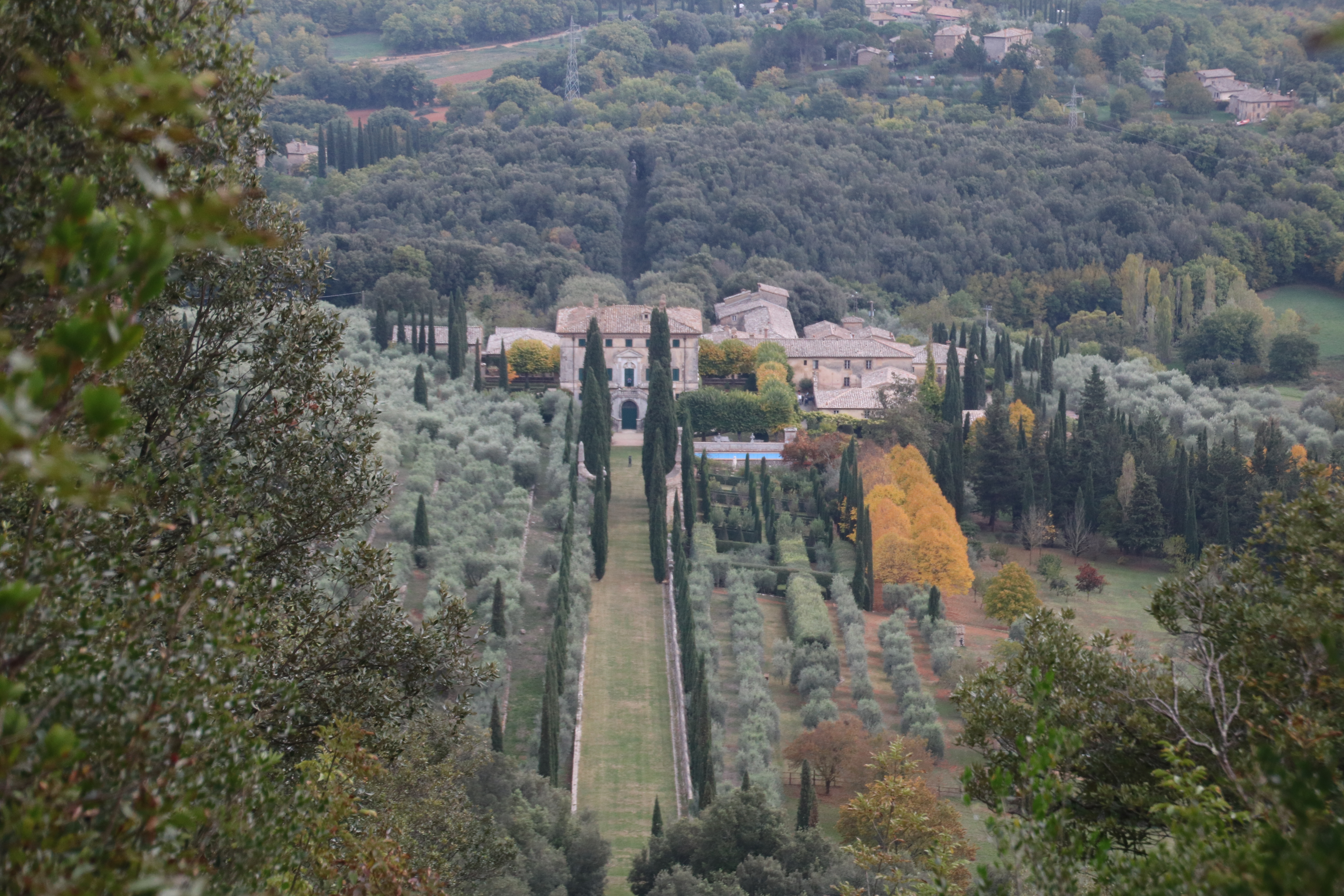 Villa Cetinale Stone Chapel and Gardens